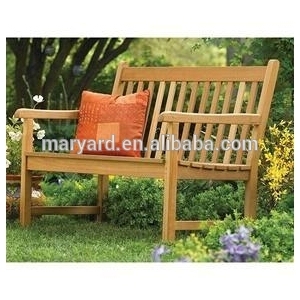 Outdoor Teak wood benches for pool beach