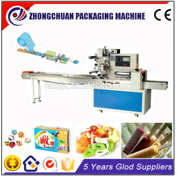 Manual Feeding Flow Pack Form Fill Seal Machine For Food