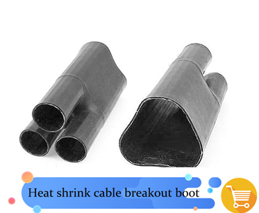 DEEM Waterproof electrical insulation heat shirnk cable breakout boots 5 cores