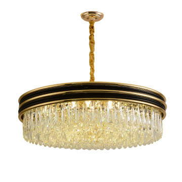 Grand lustre moderne en cristal LEDER