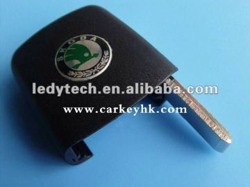 High quality Skoda remote key head shell& key blank& key cover& key case