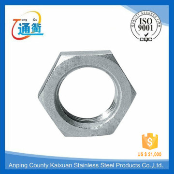 Manufacturing stainless steel M10 Thin Hex Nuts,Hex Lock Nuts