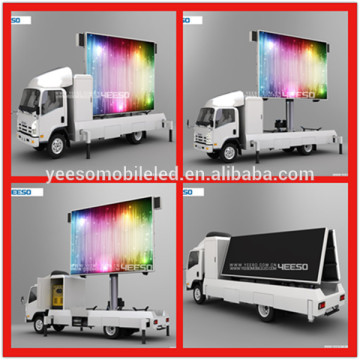 Yeeso outdoor rental led screen truck, rental digital billboard truck for outdoor events