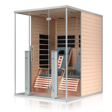 2-Person Luxury Far Infrared Sauna with Massage Chair