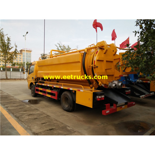 15m3 Dongfeng Fecal Cleaning Suction Trucks