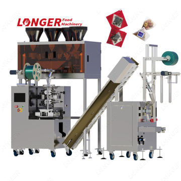 Automatic Triangle Tea Leaf Pouch Filling and Packaging Machine