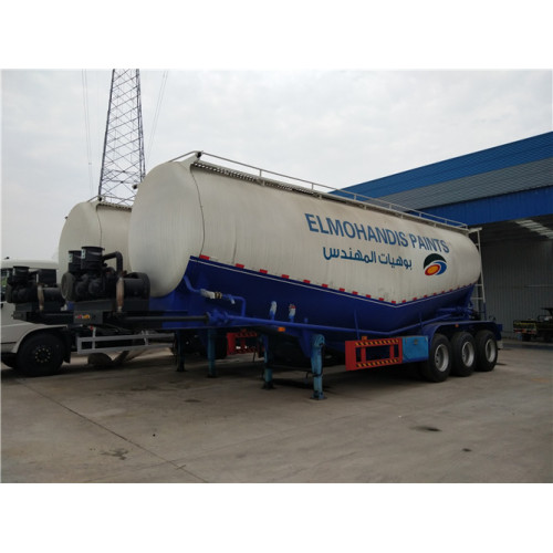 10000 gallon Rơ moóc chở hàng khô bằng khí nén ba trục