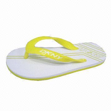 Children's Slippers with Rubber Upper and EVA Outsole, DKNY Design, OEM and ODM are Welcome