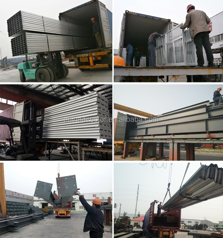 Light Steel Structure Prefabricated High Rise Industrial Building