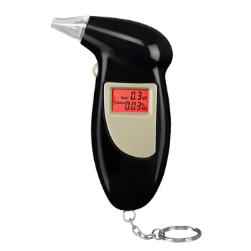 High Accuracy Blowing Semi Sensor LCD Alcohol Tester Breathalyzer Detector
