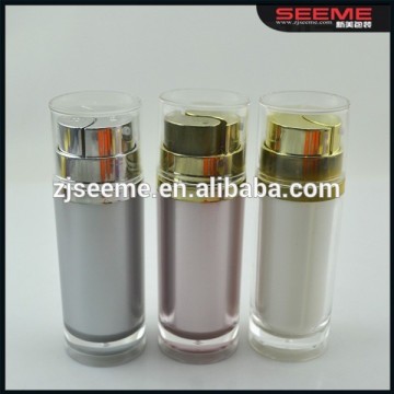 40ml luxury cosmetic bottle makeup container plastic double pump bottles makeup kit packaging