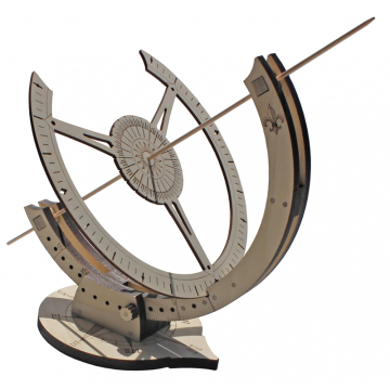 Diy Sundial Science Kit For Kids, Wood Diy Kit