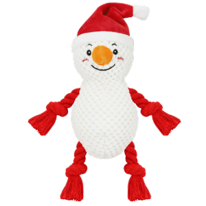 Christmas Squeaky Dog Toy, Plush Stuffed Toy for Dog Puppy