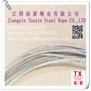 Best quality Jiangyin galvanized wire rope plastic reels