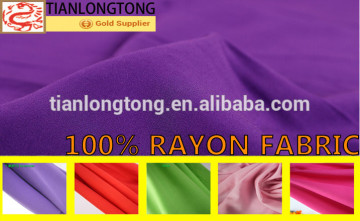 100% rayon fabric/yarn dyed rayon fabric