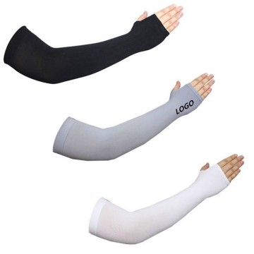 Thumb Hole Cooling Compression Arm Sleeves
