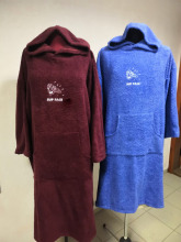 swimming changing hooded towel