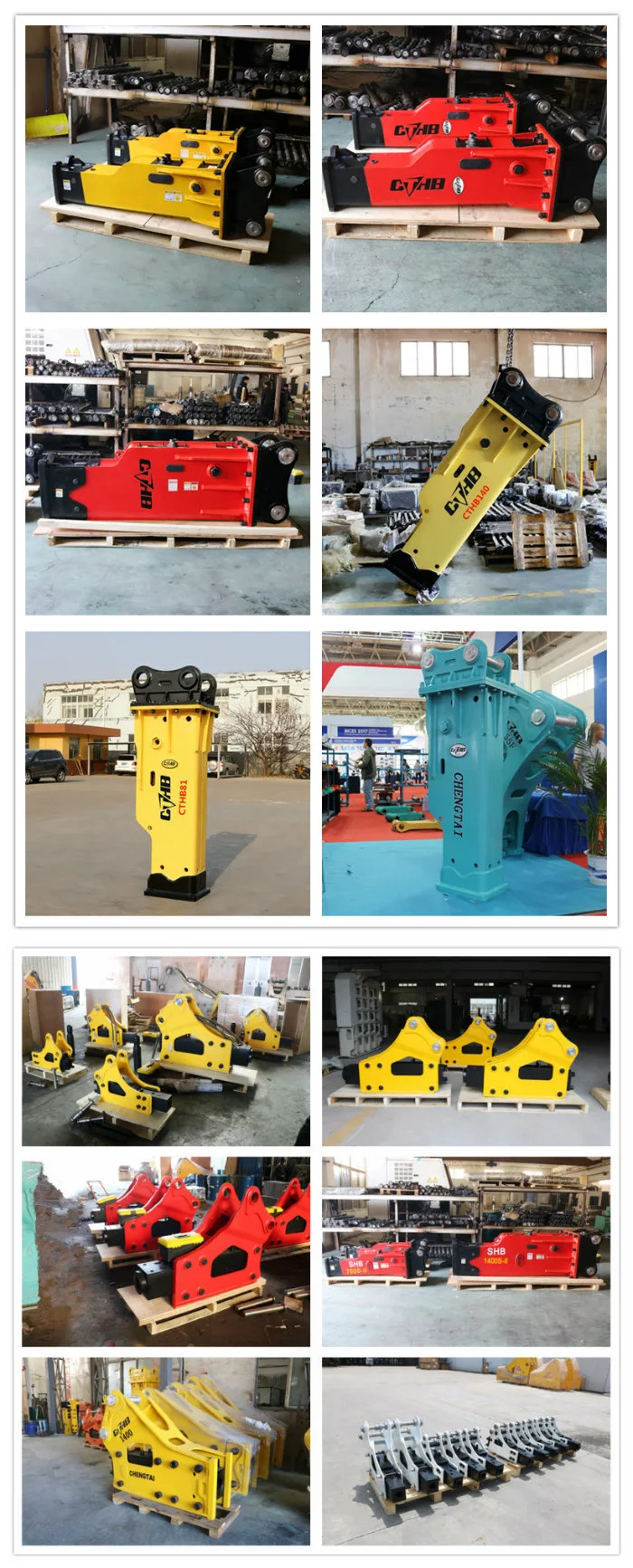 Construction Machinery Power Tools Excavator Hydraulic Breaker