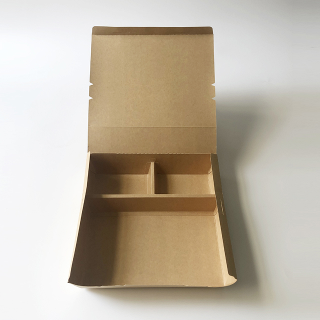 Kraft square paper box