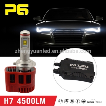 90W 9000LM H7 led canbus led h7 headlight bulb zes