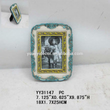 embossed flower wooden photo frame, picture photo frame