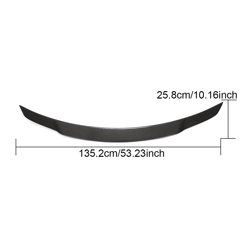 Modify Luxury R172 Carbon Fiber Rear Trunk Spoiler for Mercedes Benz SLK SLC Class R172 2011-2019