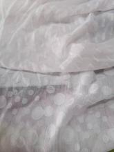 Polyester yoryu chiffon URAGIRI METALIC fabric