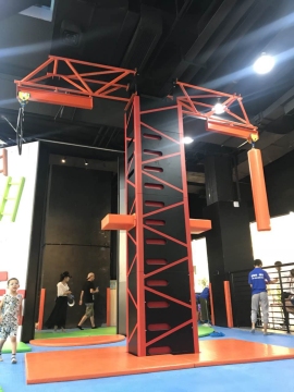 the perfectest indoor trampoline park