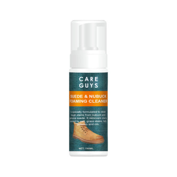 suede & nubuck shoe foaming cleaner