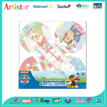 PAW PATROL 4PK Christmas ball