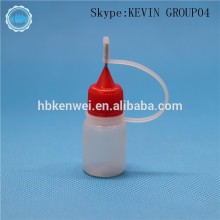 5ml perfume pe bottle essential oil dropper bottle with metal needle tip,pe bottle