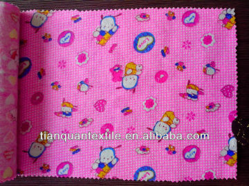 print baby bedding flannel fabric