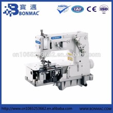 BM-2000C Double Needle Flat-bed Belt Loop Sewing Machine With Front Fabric Cutter(the Width of Belt Loop)