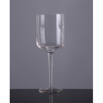 Long Stem Glass Candle Holder Set Of 3