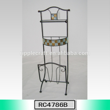 Bulk Cheap Metal Magazine Rack & Outdoor Magazine Rack