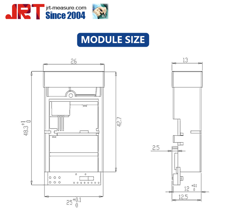 50m Accuracy Precision Sensor Diagram