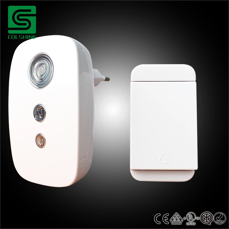 Colshine AC Wireless Funny Doorbell/ Wireless Security Plug in Door Bell/ Door Hanging Bell