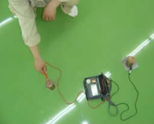 Anti-slip epoxy artesian floor