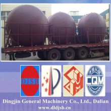 Painted End Cap Applied to Seperator for Russian Client