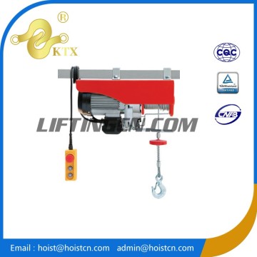 PA Mini Electric Hoist/mini hoist/mini wire rope electric hoist/mini cable hoist