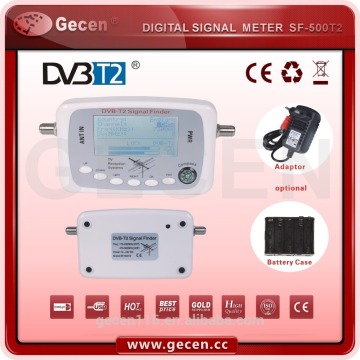 DVB T2 digital sat finder hd satellite finder meter SF-500T2