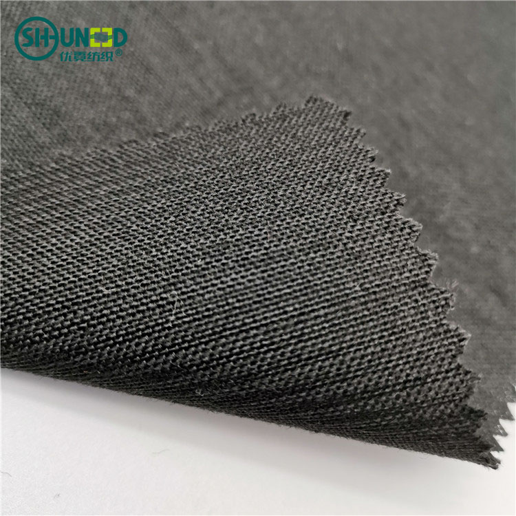 Top quality hair interlining fabric shrink resistant for suit