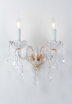 Modern Indoor Elegant Design Bedroom crystal wall light