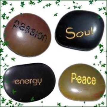 Hot Sale Engraved Cobble Stones for Crafts