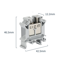 DIN Rail Installation Screw Cage Terminal Block UK