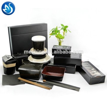 Disposable food sushi packaging box