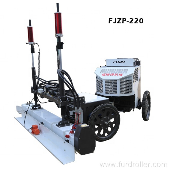 Flexible Driving Concrete Laser Land Leveling Machine With USA Laser System