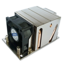 AMD CPU cooler 4 heat pipes active blowing