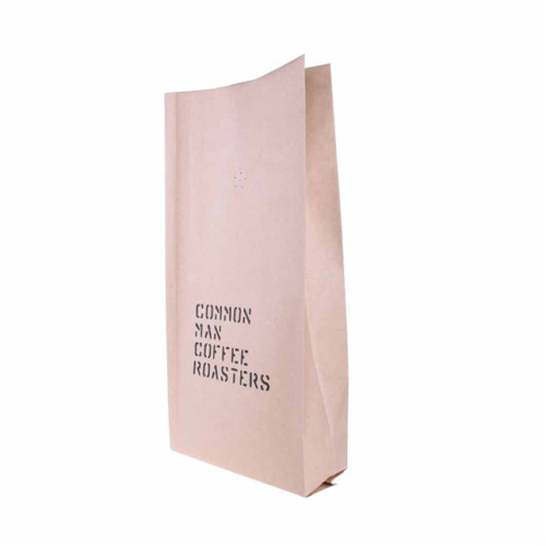 Bolsa de papel Kraft laminada de 2 lb para café asado