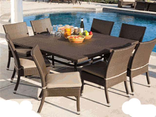 rattan dinning set 